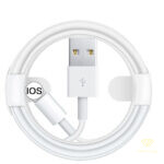 كابل شاحن بيانات USB أصلي من Apple بطول 1 متر و 2 متر للهاتف
