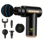 مسدس المساج القابل لإعادة الشحن مع ست سرعات مختلفة  Rechargeable Massage Gun